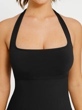 Load image into Gallery viewer, Wholesale Seamless 🌿Eco-friendly Halter Neck Waist Shaping Jumpsuit