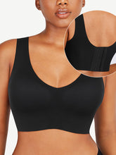 Load image into Gallery viewer, Wholesale Fitted V-Neck Seamless Bra Tank Top
