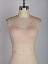 Load image into Gallery viewer, Wholesale Fitted V-Neck Seamless Bra Tank Top