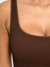 Load image into Gallery viewer, Wholesale Seamless Square Neck U-Back Flared Jumpsuit